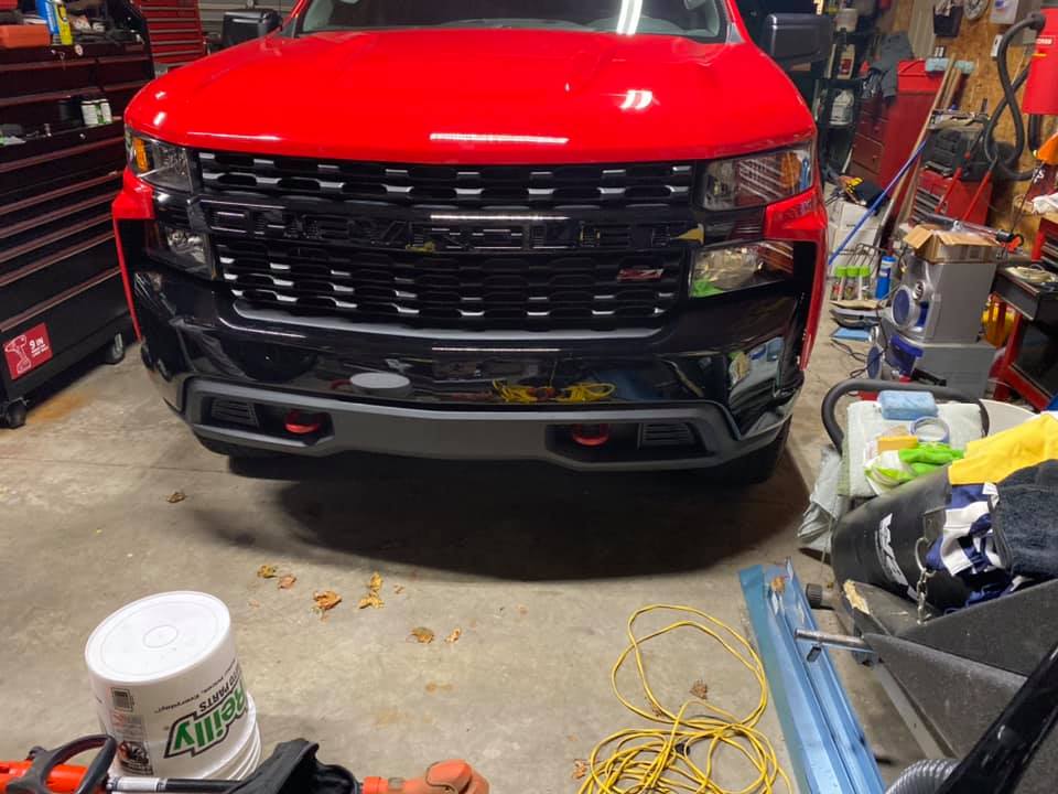 chevy truck with XPEL paint protection film